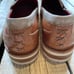 Bed Stu Reina III Tan Rustic Nectar Lux chunky penny loafers