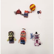 Five Nights at Freddys Funtime Nightmare & Phantom Balloon Boy minifigure Lot