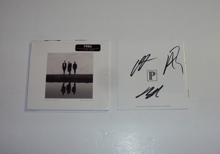 Signed! PVRIS All We Know Of Heaven, All We Need Of Hell CD