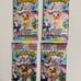 Pokemon Trading Card TCG Scarlet & Violet Terastal Festival x4