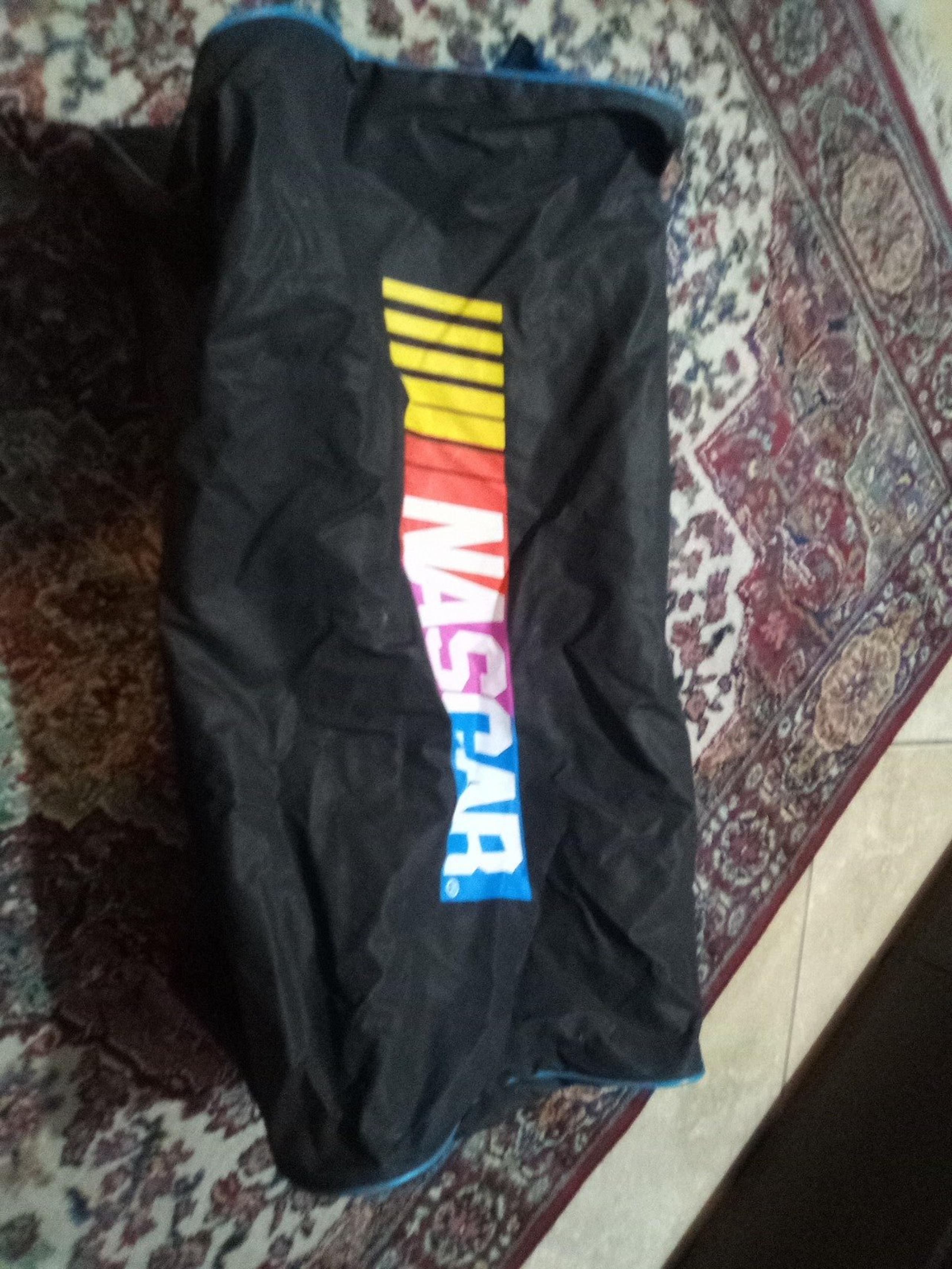 Vintage 90's NASCAR MBNA Motorsports Duffle Bag