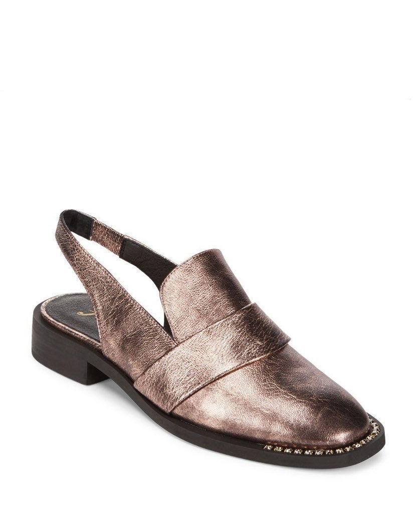 FP Abbey Pink Metallic Loafers