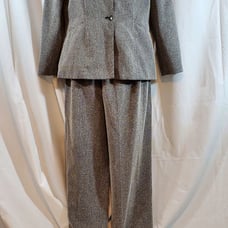 Larry Levine Dark Gray Speckled Business