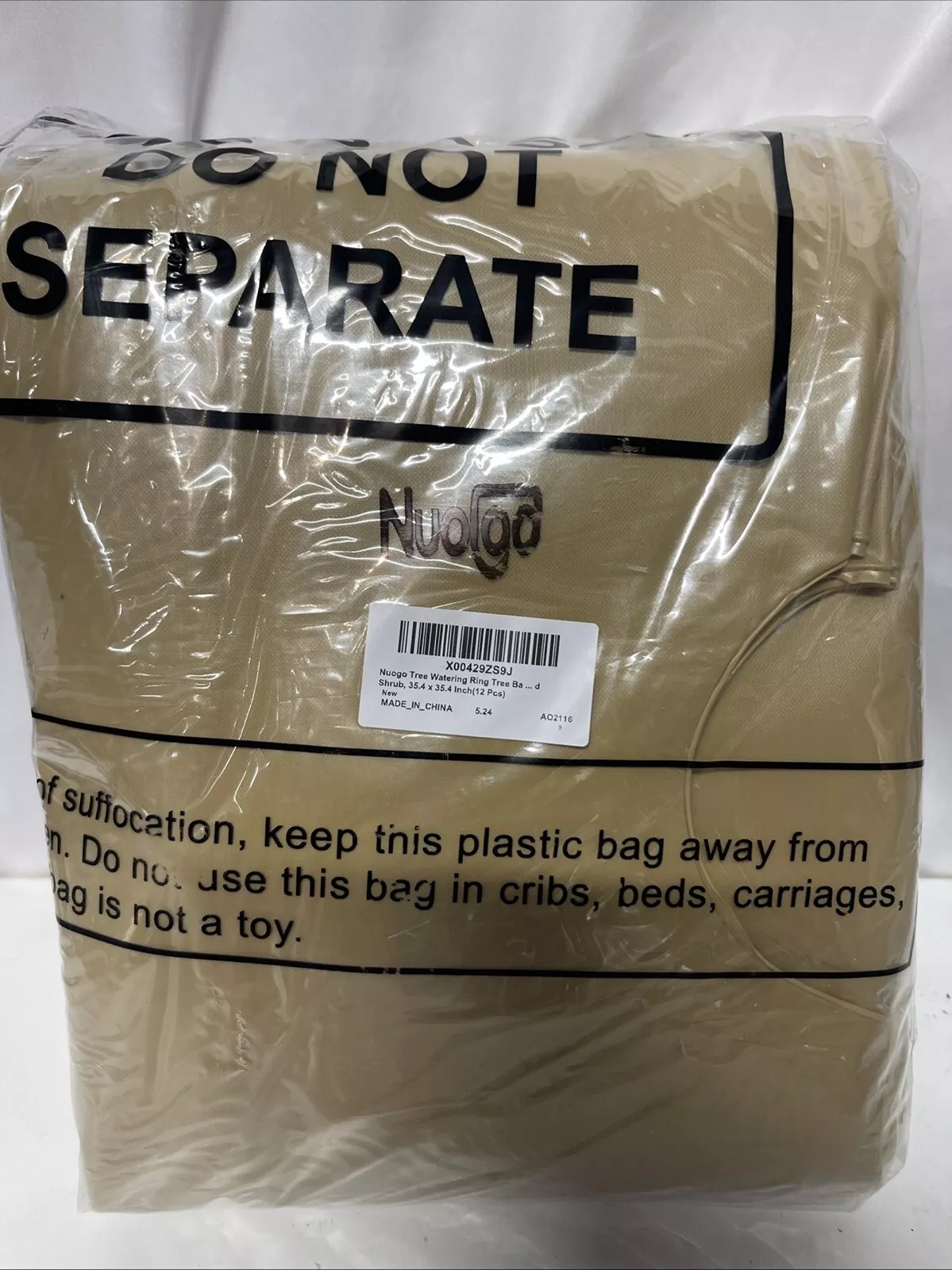 12 pack tree watering ring bag 15 gallon release durable new