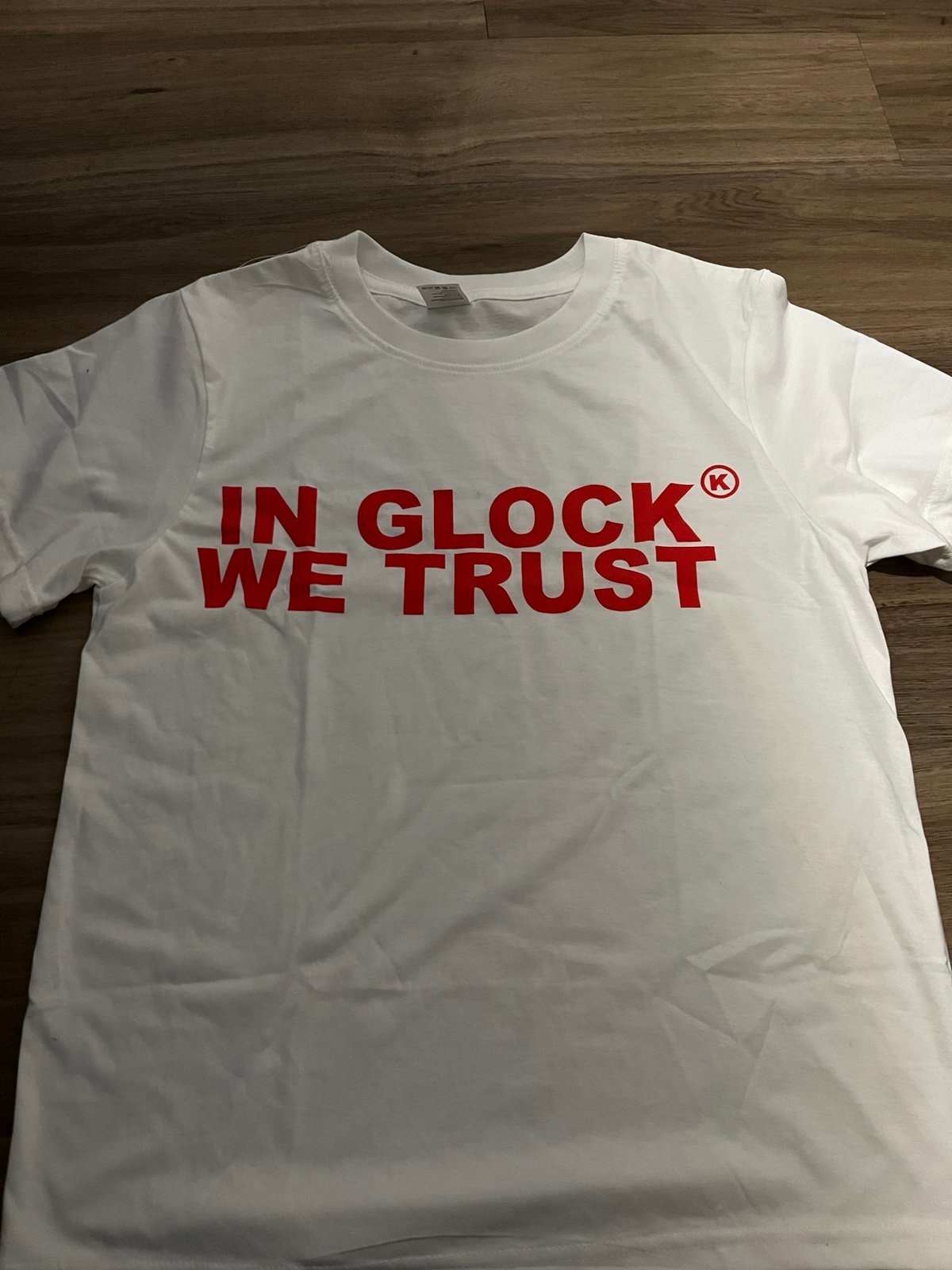 in glock we trust t shirt