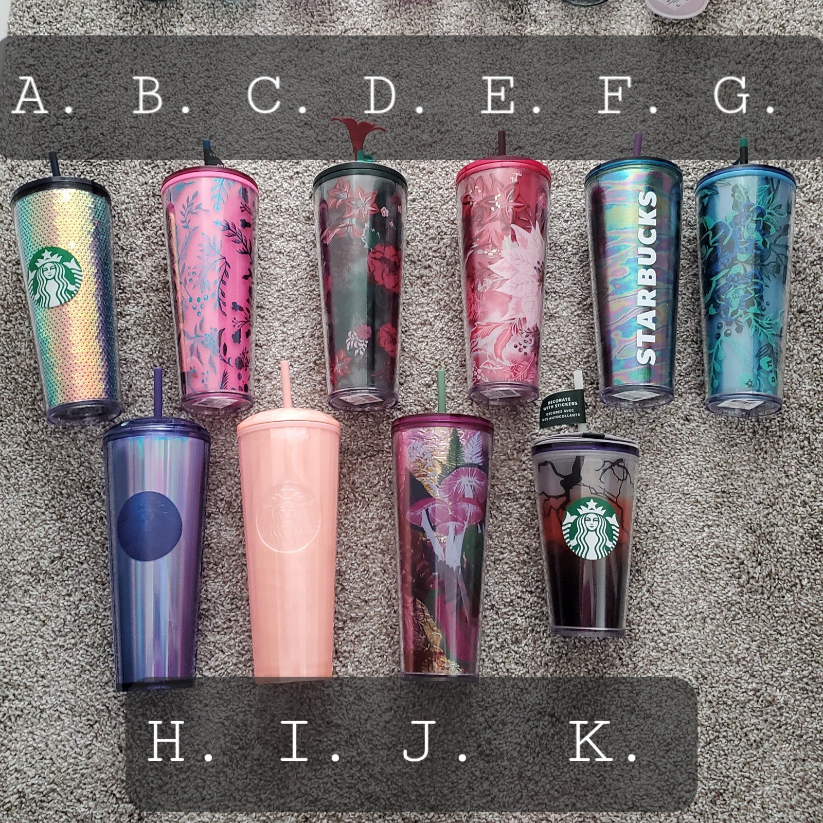 Starbucks Tumbler Collection