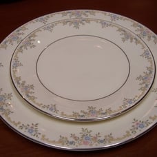 Dinner Plate, Sand Salad Plate - Giselle by ROYAL DOULTON