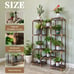 10 Shelves Plant Stand Indoor Outdoor Hanging Plants Shelf - NEW!