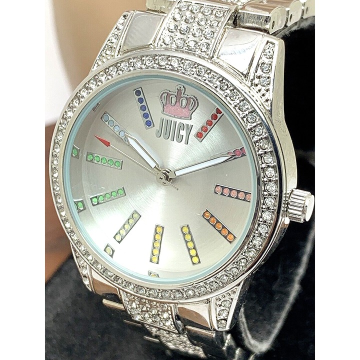 Juicy By Juicy Couture Women's Watch JC/5015 Quartz Silver Stainless Steel 34mm