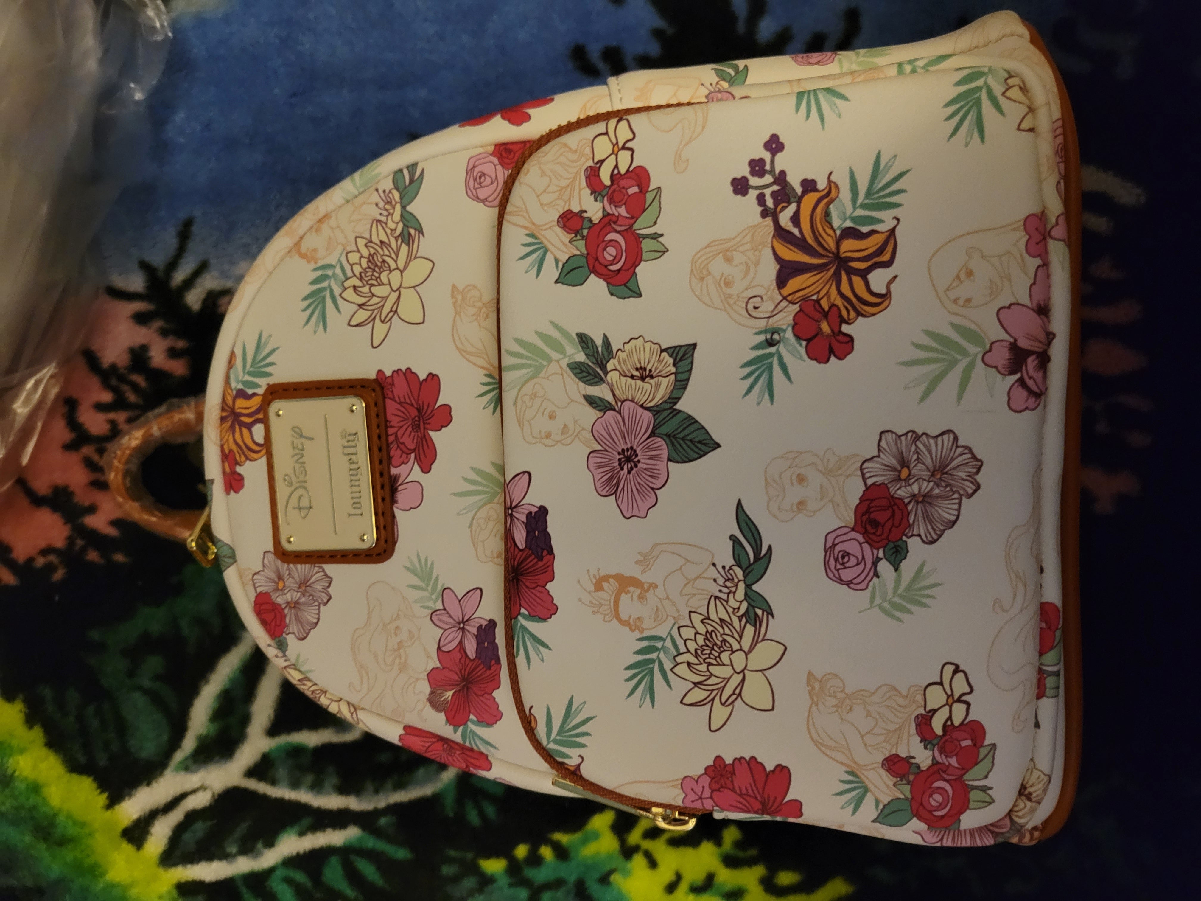 Loungefly Disney Princesses Floral Print