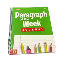 Paragraph of the Week Journal Grades 2-3 Lakeshore Learning Homeschool Writing