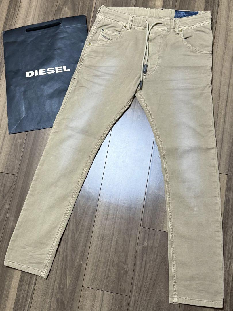 Diesel Jogg Jeans, Classic Beige, Size 26, 374p