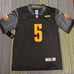 NWT Jayden Daniels Washington Commanders black jersey size M