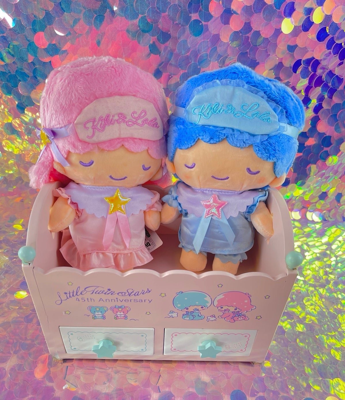 Sanrio Little Twin Stars Baby Crib Plush Set