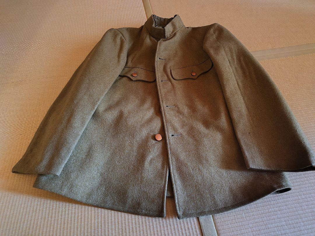Original Japanese Army Showa 5-style military uniform winter clothing, made in Showa 10 (1935).