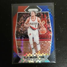 Panini Prizim 17-18 C.J McCollum insert