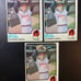 1973 Topps Nolan Ryan x 3