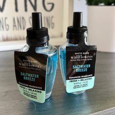 BBW Wallflower refills saltwater breeze