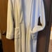 Bath and Body Works Robe Plush Fluffy Soft Comfy Cozy White Belted Size L/XL wit