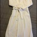 Bath and Body Works Robe Plush Fluffy Soft Comfy Cozy White Belted Size L/XL wit