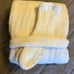 Bath and Body Works Robe Plush Fluffy Soft Comfy Cozy White Belted Size L/XL wit