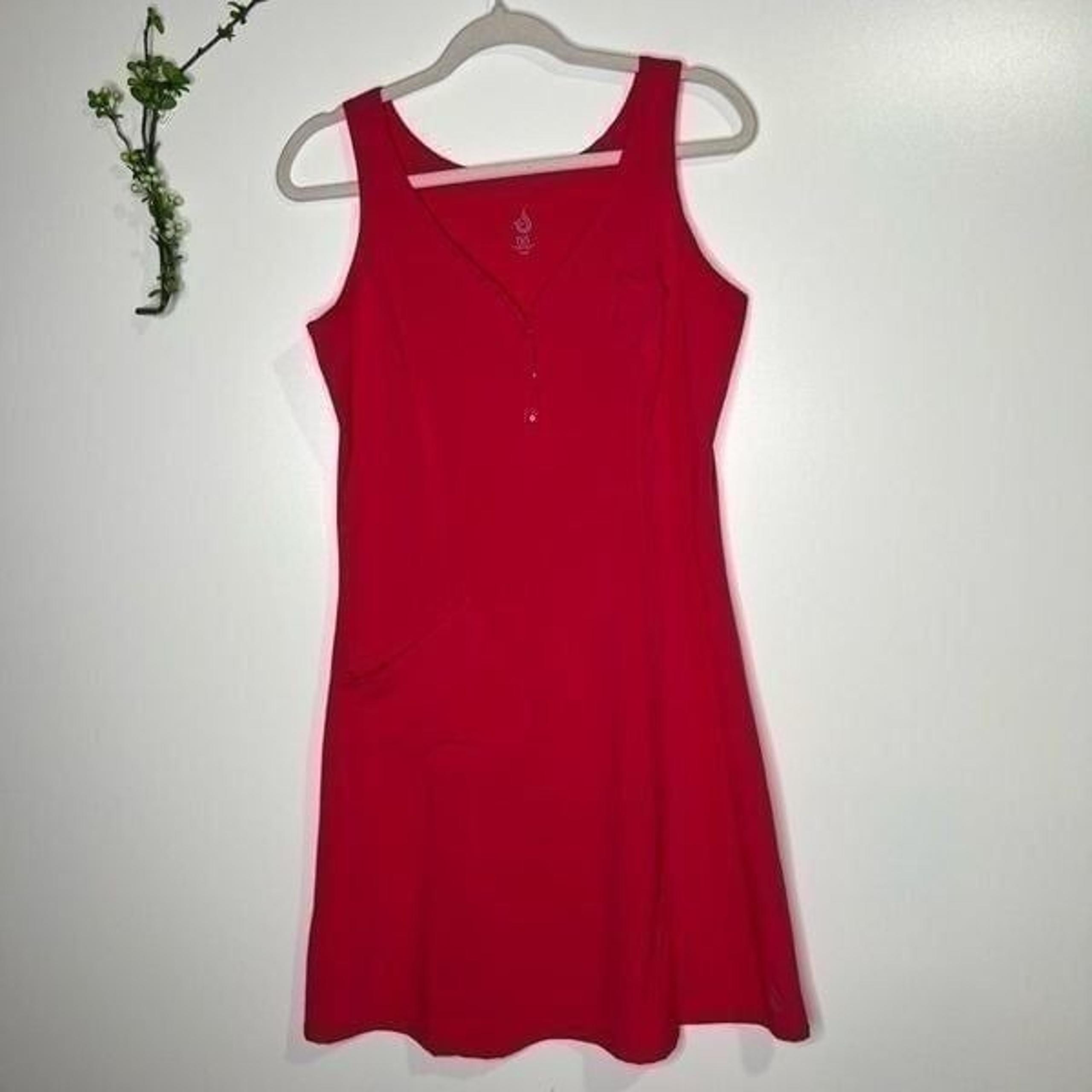 Isis Fuchsia Pink Tank Dress Lightweight