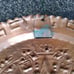 Antique Copper Embossed Mayan Wall Hangi