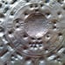 Antique Copper Embossed Mayan Wall Hangi