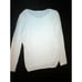 New Stylist Rachel Zoe Open Weave Sweater White Large L Womens Karla Top