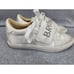 Betsey Johnson Sneaker Shoes Womens Size 9.5 Ivory Liana Satin Jeweled Bridal