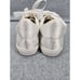 Betsey Johnson Sneaker Shoes Womens Size 9.5 Ivory Liana Satin Jeweled Bridal