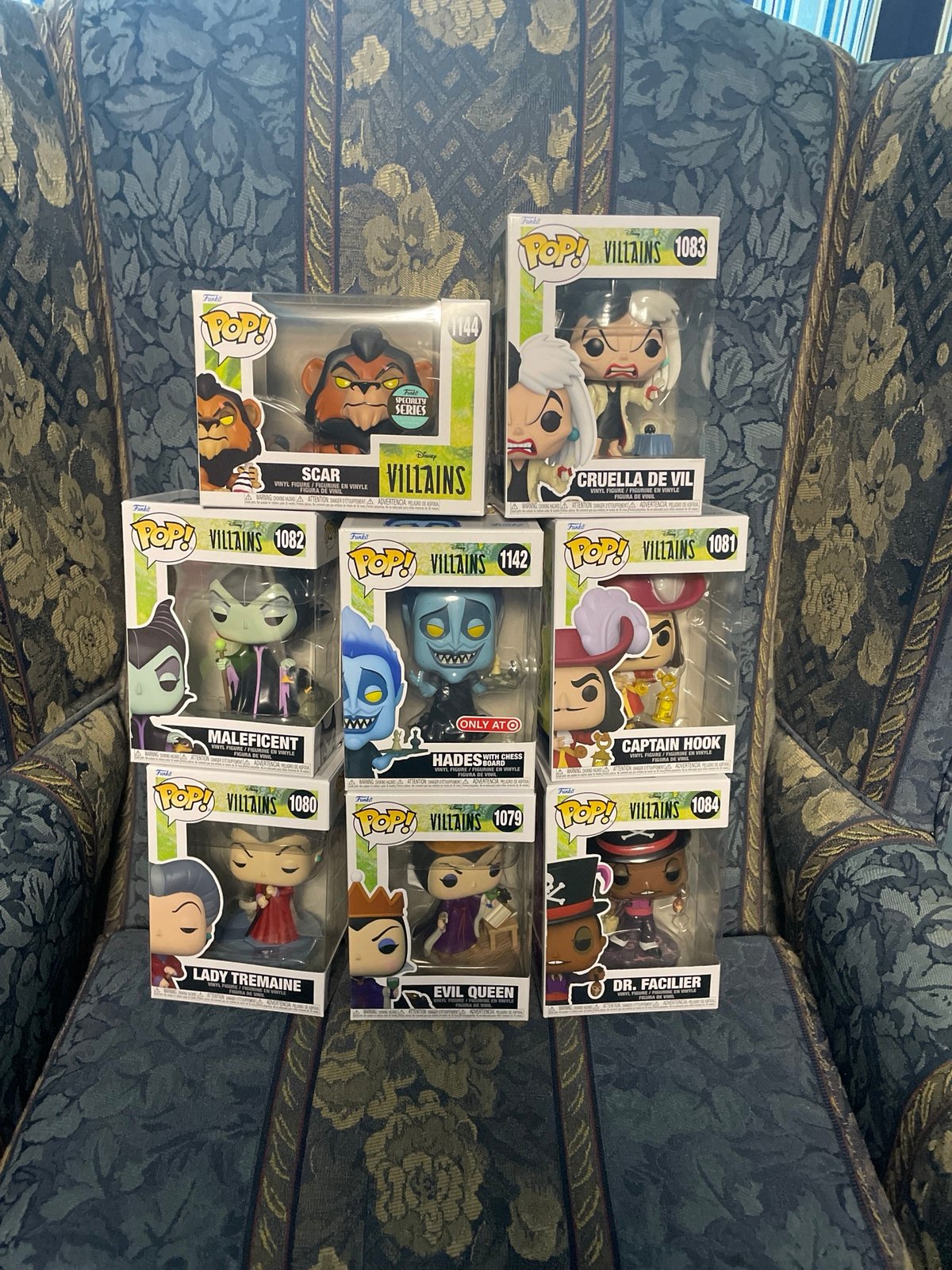 Disney Villains Funko series One