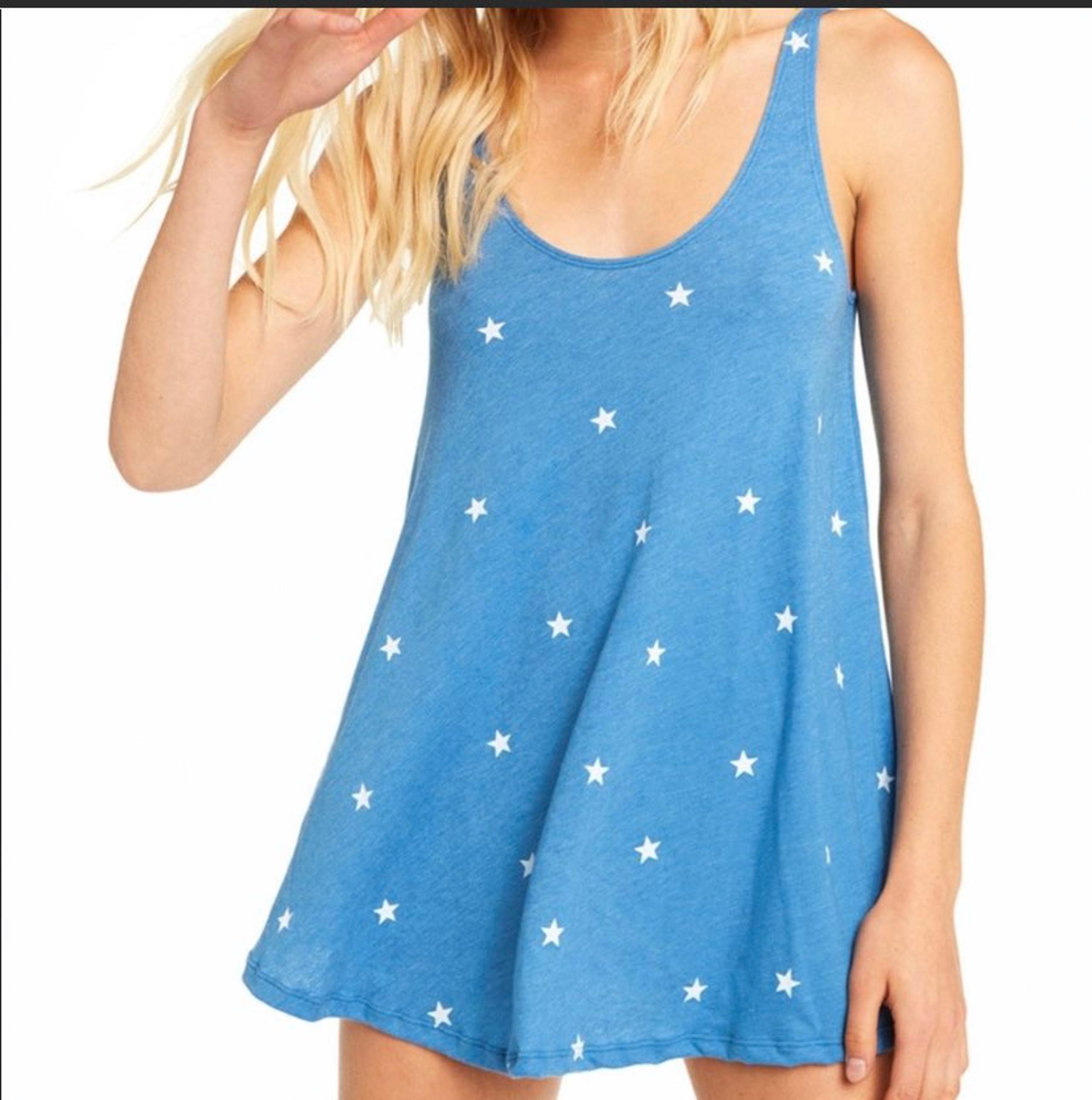 NWT Wildfox Football Star Tank Tunic S