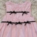 Zara Kids Pink Dress with Black Bows