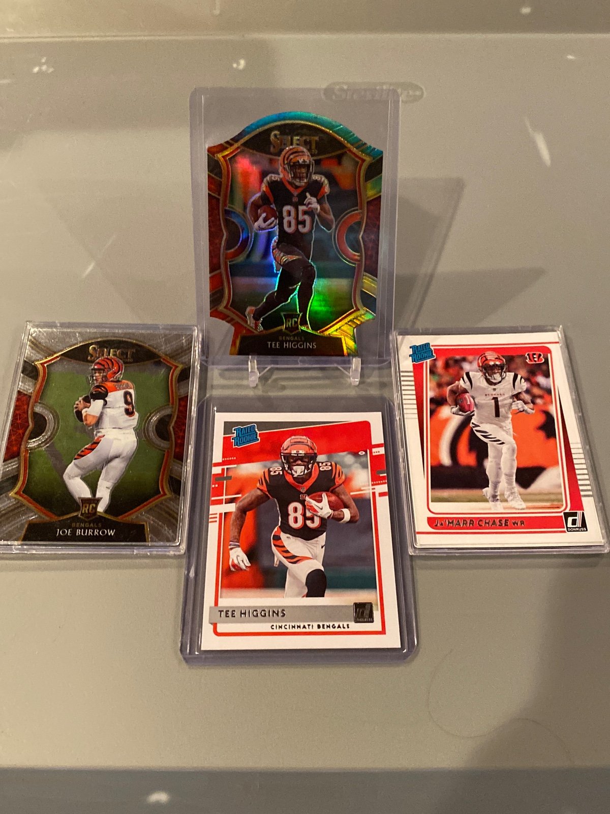 Bengals Rookie Lot (Burrow, Chase, Higgins)