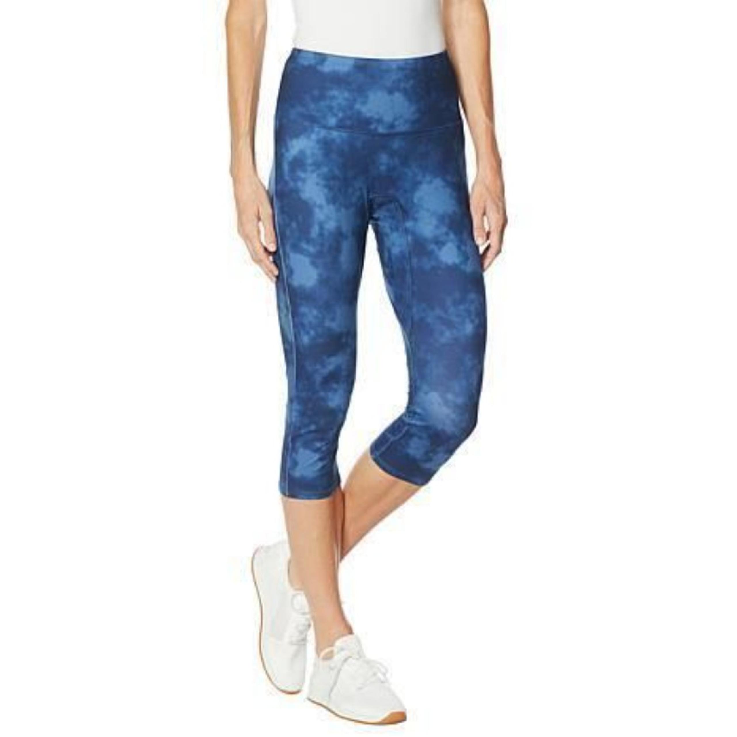 DG2 MOSS JERSEY CAPRI LEGGINGS LIGHT PURPLE XL