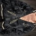 Skull Embroidery Black Satin Sukajan