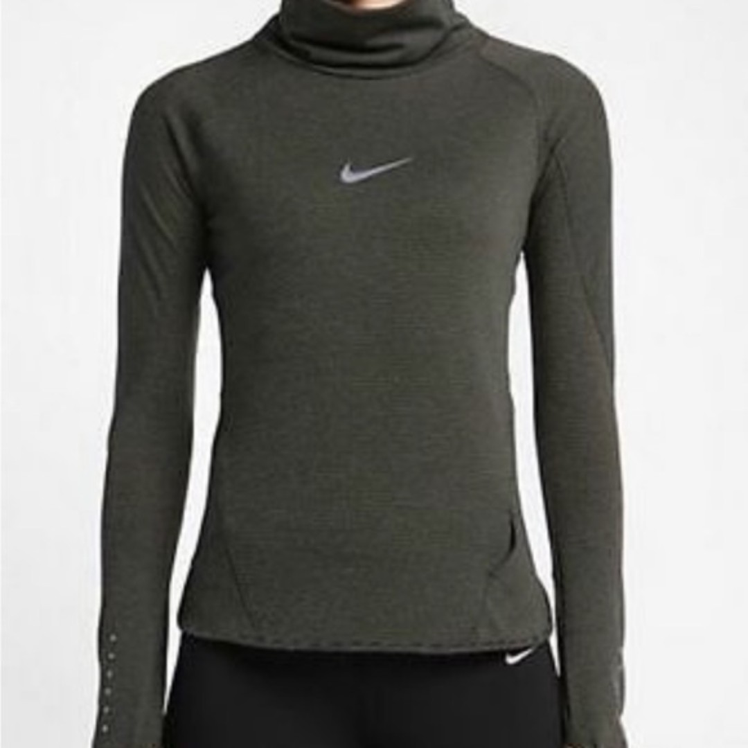 NWT Nike Womens Running Aeroreact Long Sleeve Top