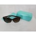 Tiffany & Co TF 4150 Women's Square Brown Gradient Sunglasses Asian Fit 80023B