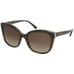 Tiffany & Co TF 4150 Women's Square Brown Gradient Sunglasses Asian Fit 80023B