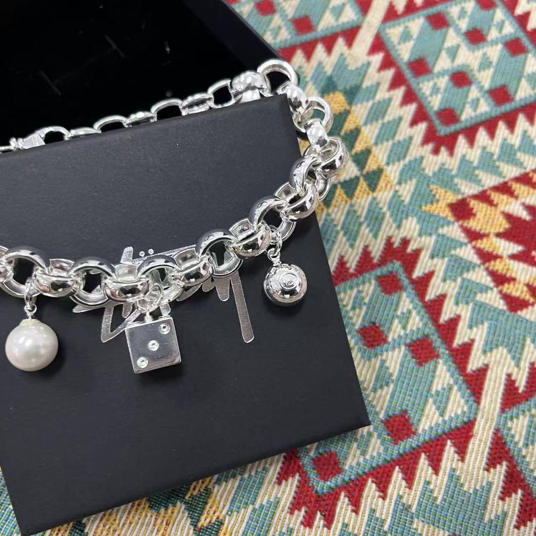 本当に信頼出来る店 Stussy Spring 24 Jewelry Charm Bracelet Bracelets アクセサリー