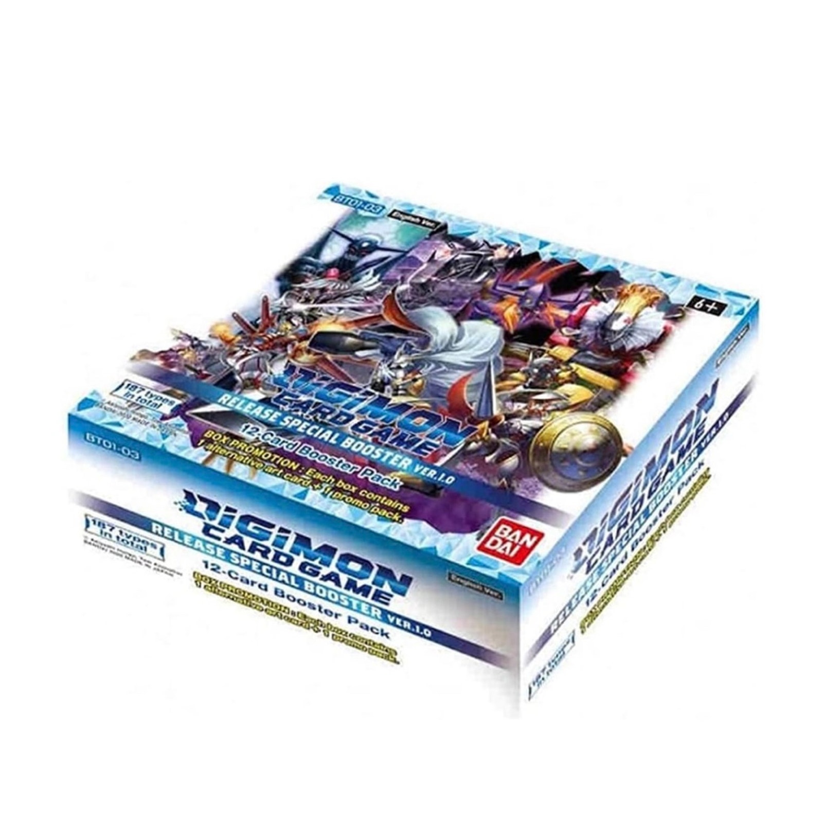 Bandai Digimon Release Special Version.1.0 Booster Box Pack Of 24