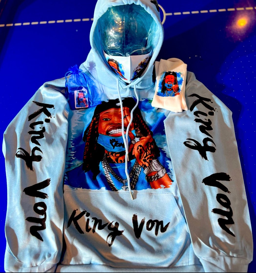 King Von Hoodie set