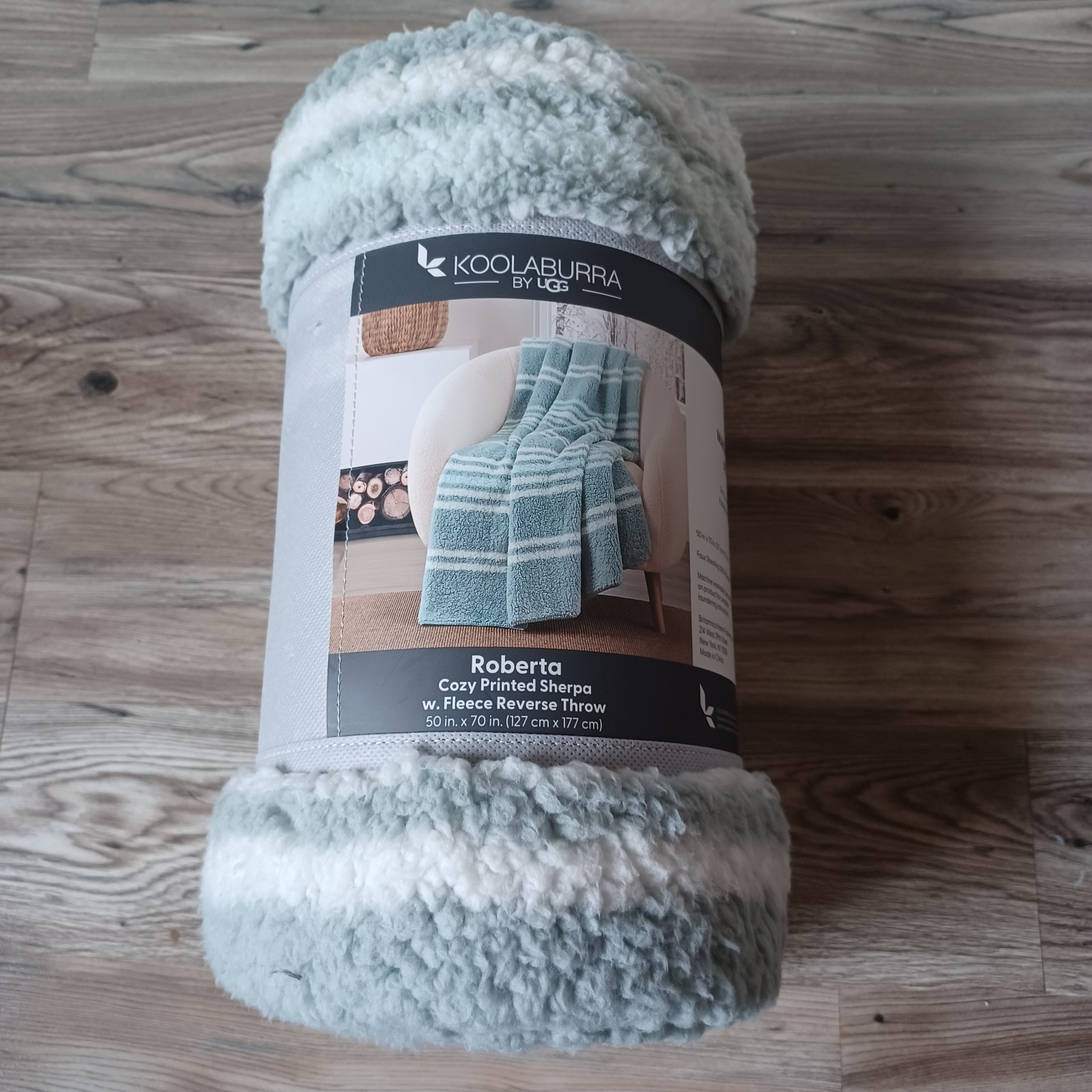 Koolaburra by UGG Roberta Sherpa Throw Blanket 50\ Koolaburra by UGG Roberta Sherpa Throw Blanket 50\