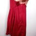 NBD red open back mini dress