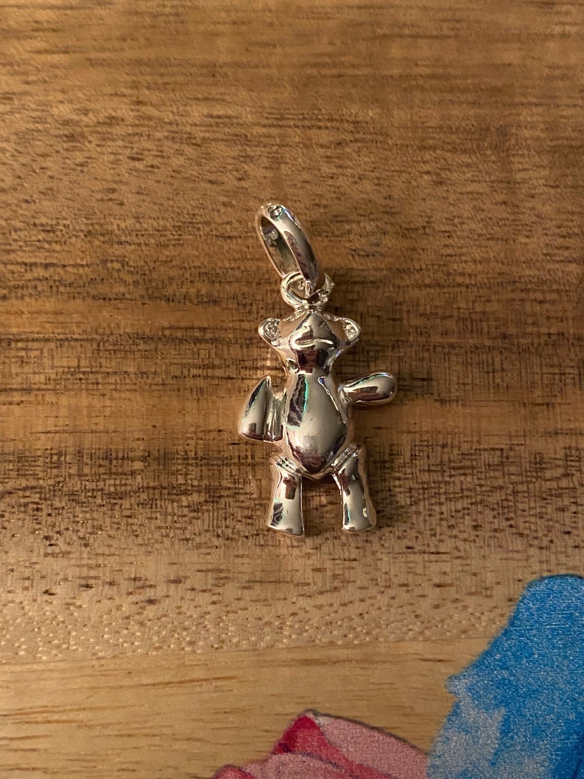 Pendant Links of London teddy bear charm sterling silver
