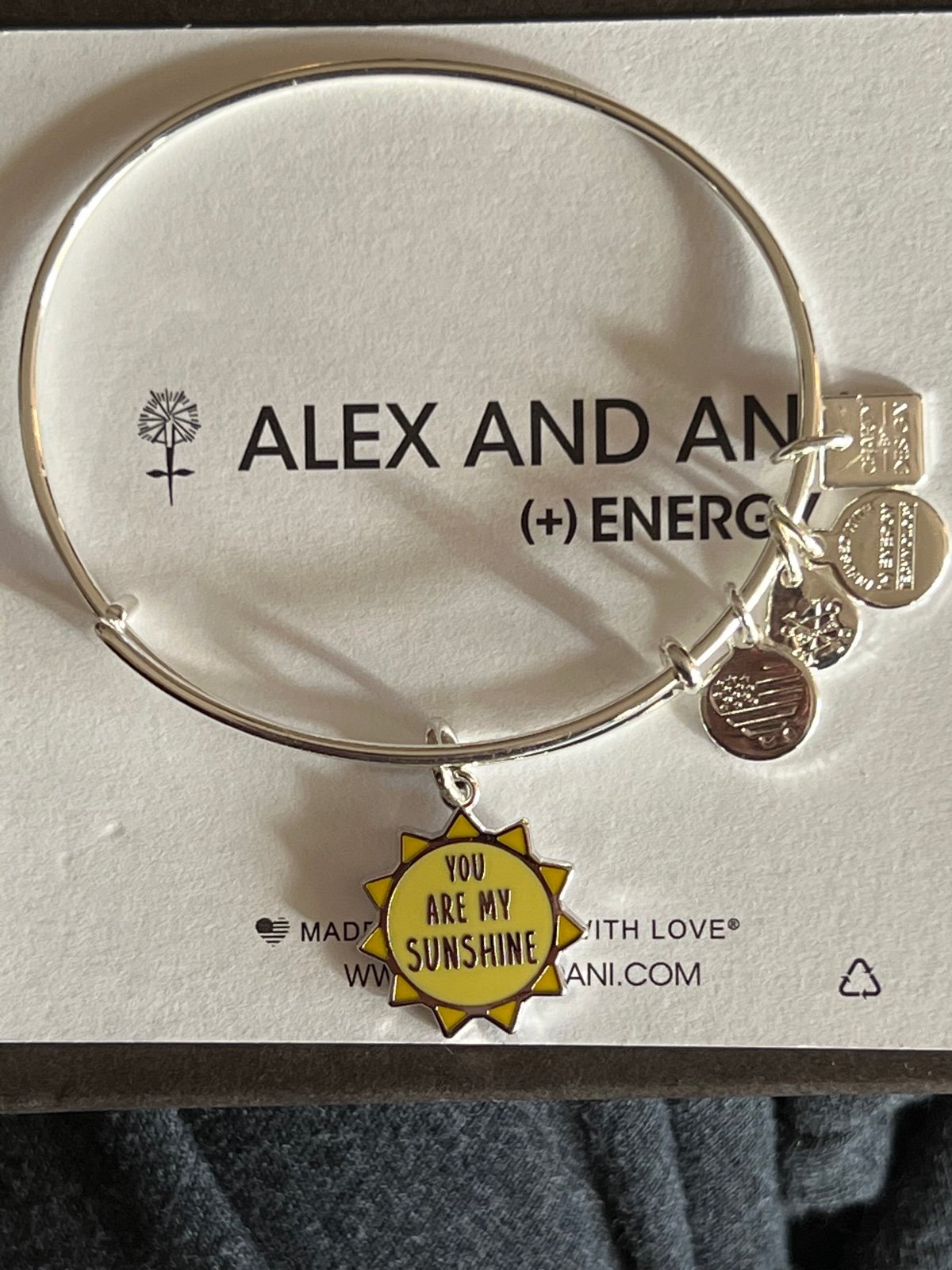 You are my sunshine bracelet alex store and ani