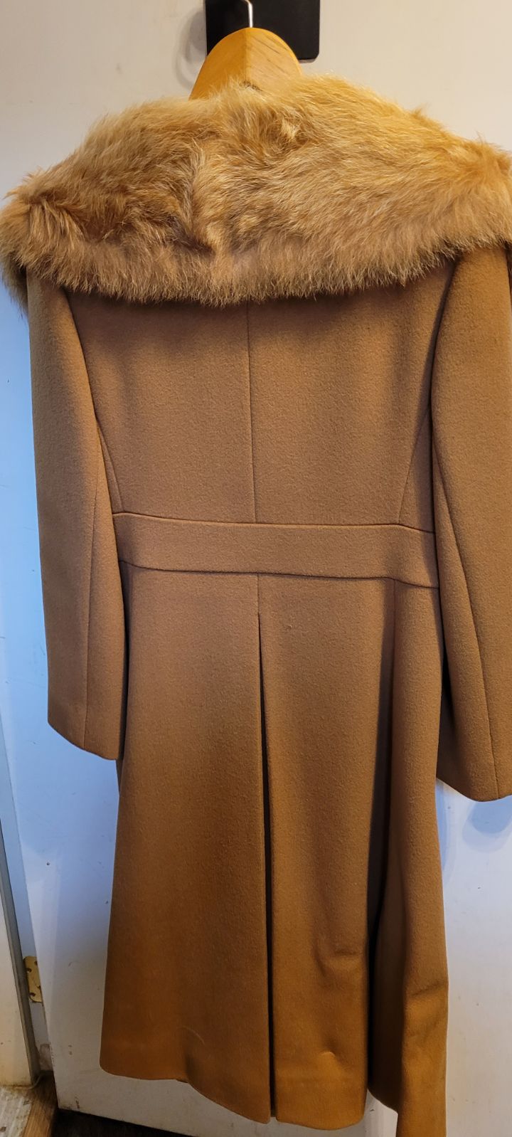 Vintage Cashmere Coat Peacoat