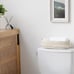 Woven Basket Macrame Storage Basket for Toilet Tank Top Boho Decor