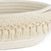 Woven Basket Macrame Storage Basket for Toilet Tank Top Boho Decor